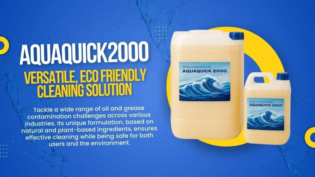 AQUAQUICK 2000 – Une Solution de Nettoyage Polyvalente et Écologique